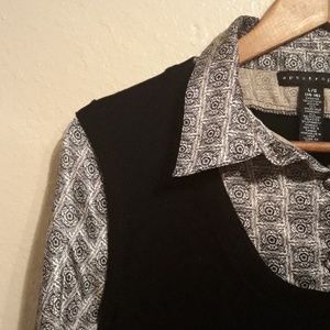 Apostrophe Sweater Blouse Combo